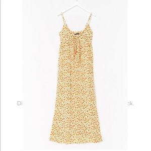 NWT Nasty Gal - Ditsy floral print maxi dress